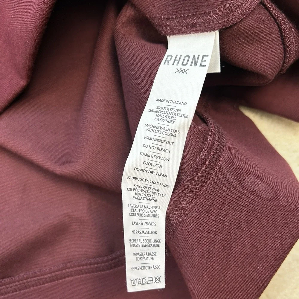 Rhone DreamState 1/4 Zip Pullvoer Mens XXL Performance Golf Casual Stretch